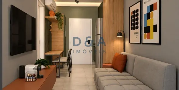 Apartamento com 1 Quarto para alugar, 32m² no Indianópolis, São Paulo