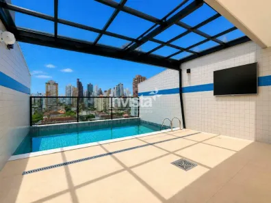 Cobertura com 3 Quartos à venda, 160m² no Campo Grande, Santos
