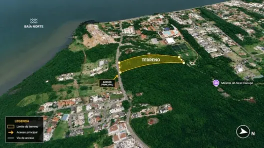 Lote/Terreno à venda, 14000m² no Cacupé, Florianópolis