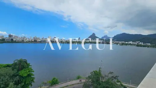 Apartamento com 4 Quartos para alugar, 201m² no Lagoa, Rio de Janeiro