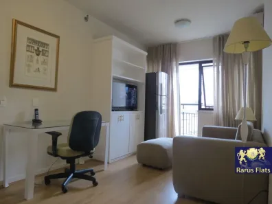 Flat com 1 Quarto para alugar, 36m² no Itaim Bibi, São Paulo