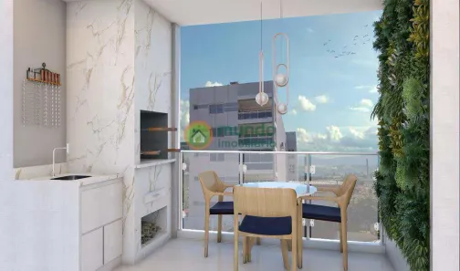 Apartamento com 2 Quartos à venda, 65m² no Residencial Portal da Mantiqueira, Taubaté
