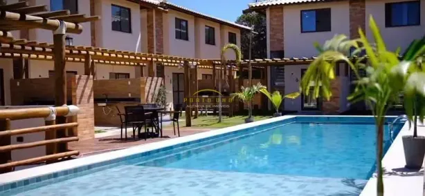 Casa de Condomínio com 2 Quartos à venda, 66m² no Imbassaí, Mata de São João