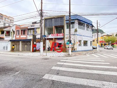 Ponto Comercial para alugar, 334m² no Marapé, Santos