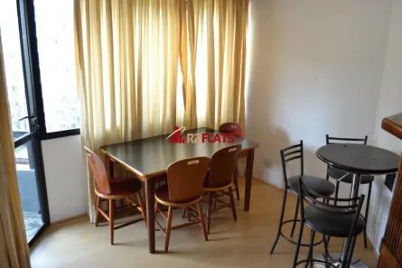 Flat com 1 Quarto à venda, 48m² no Cidade Monções, São Paulo