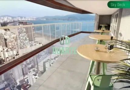 Apartamento com 3 Quartos à venda, 112m² no José Menino, Santos