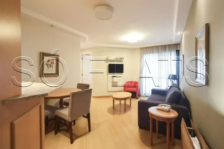 Apartamento com 2 Quartos para alugar, 57m² no Indianópolis, São Paulo