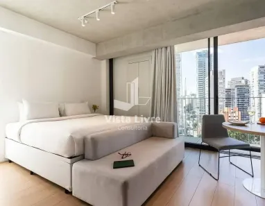 Apartamento com 1 Quarto à venda, 30m² no Jardim das Bandeiras, São Paulo