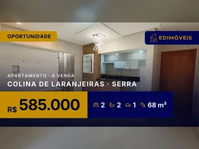 Apartamento com 2 Quartos à venda, 68m² no Colina de Laranjeiras, Serra