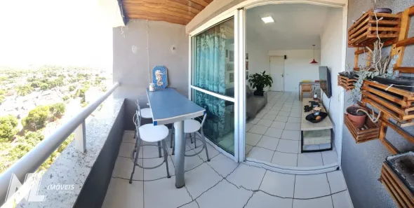Apartamento com 2 Quartos para alugar, 57m² no Ponta Negra, Natal