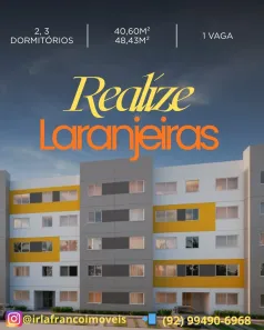 Apartamento com 2 Quartos à venda, 40m² no Flores, Manaus
