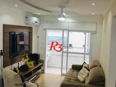 Apartamento com 2 Quartos à venda, 74m² no José Menino, Santos