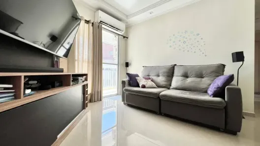 Apartamento com 2 Quartos à venda, 59m² no Parque São Vicente, São Vicente