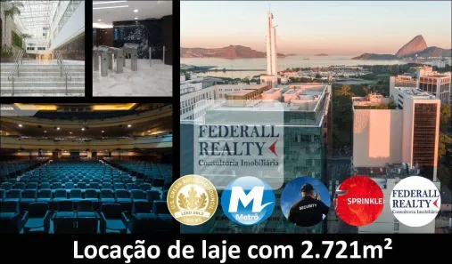 Sala Comercial para alugar, 2721m² no Centro, Rio de Janeiro