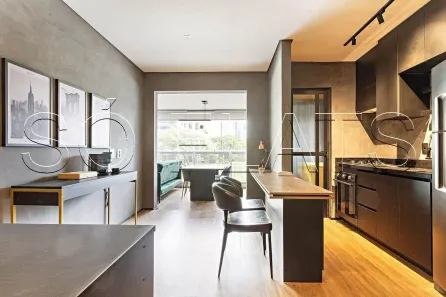 Flat com 1 Quarto para alugar, 60m² no Vila Nova Conceição, São Paulo