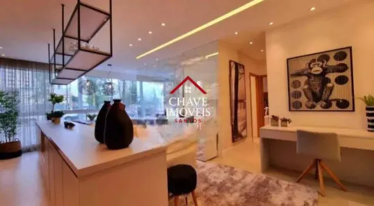 Apartamento com 2 Quartos à venda, 73m² no Encruzilhada, Santos
