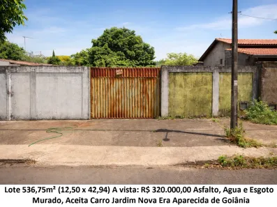 Lote/Terreno à venda, 536m² no Jardim Nova Era, Aparecida de Goiânia