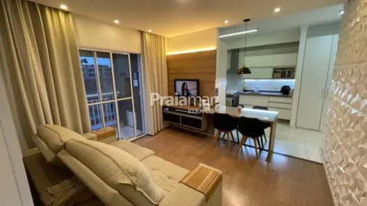 Apartamento com 2 Quartos à venda, 64m² no Estuário, Santos