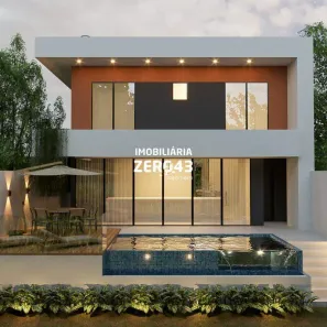 Casa de Condomínio com 3 Quartos à venda, 194m² no Jardim Montecatini, Londrina