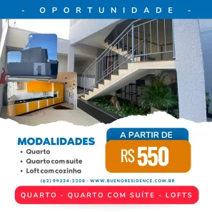 Kitnet com 1 Quarto para alugar, 28m² no Setor Sol Nascente, Goiânia
