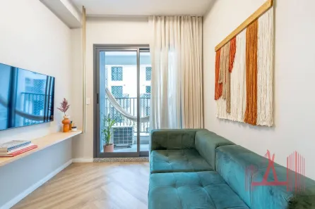Apartamento com 1 Quarto para venda ou aluguel, 29m² no Indianópolis, São Paulo