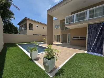 Casa de Condomínio com 4 Quartos à venda, 450m² no Alphaville (Abrantes), Camaçari