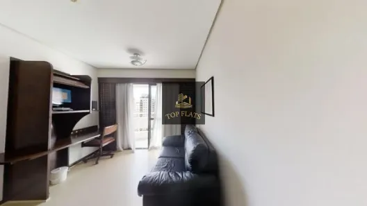 Flat com 1 Quarto para alugar, 34m² no Indianópolis, São Paulo