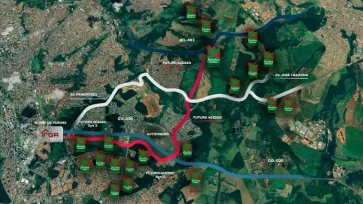 Lote/Terreno à venda, 269m² no Jardins Quebec, Senador Canedo