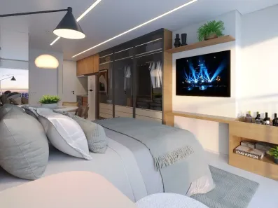 Apartamento com 1 Quarto à venda, 34m² no Perdizes, São Paulo