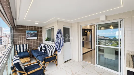 Apartamento com 3 Quartos à venda, 117m² no Boqueirão, Praia Grande