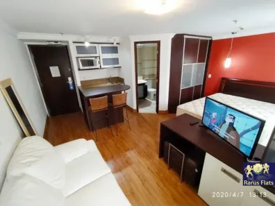 Flat com 1 Quarto para alugar, 29m² no Cerqueira César, São Paulo