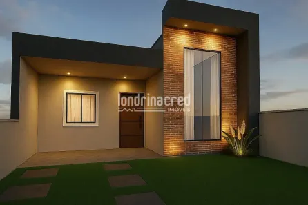 Casa de Condomínio com 3 Quartos à venda, 90m² no Heimtal, Londrina