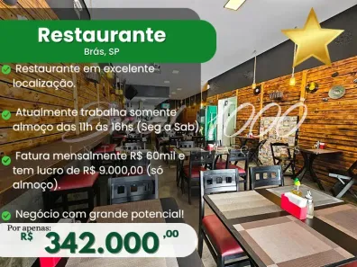 Ponto Comercial à venda, 120m² no Brás, São Paulo