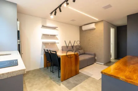 Apartamento com 1 Quarto para alugar, 42m² no Vila Cordeiro, São Paulo