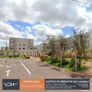 Apartamento com 2 Quartos à venda, 39m² no Pioneiros, Campo Grande