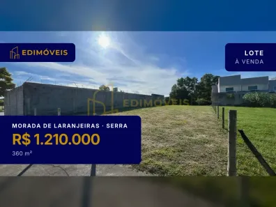 Lote/Terreno à venda, 360m² no Morada de Laranjeiras, Serra
