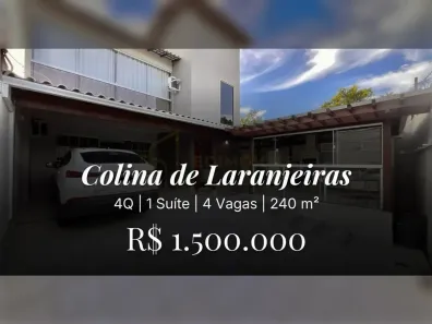 Casa com 4 Quartos à venda, 240m² no Colina de Laranjeiras, Serra