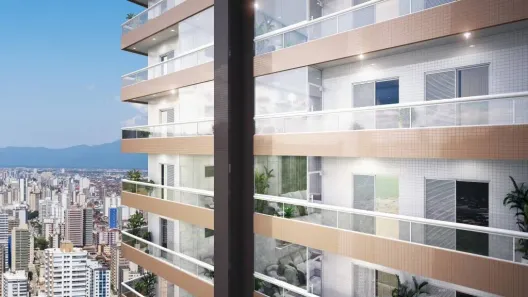 Apartamento com 2 Quartos à venda, 79m² no Boqueirão, Praia Grande