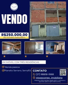 Prédio Residencial com 3 Quartos à venda, 180m² no Planalto Serrano, Serra