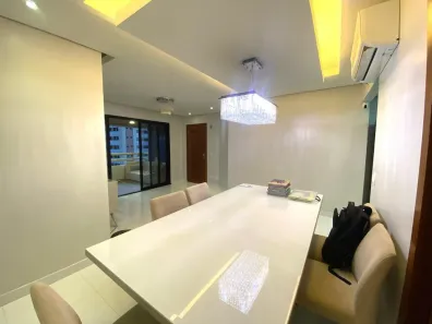 Apartamento com 3 Quartos para alugar, 125m² no Ponta Negra, Manaus