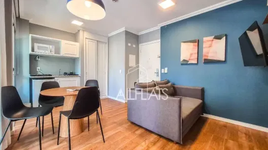 Flat com 1 Quarto para alugar, 49m² no Consolação, São Paulo