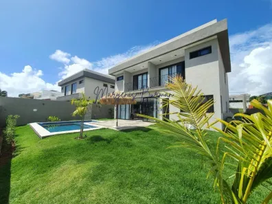 Casa de Condomínio com 4 Quartos à venda, 280m² no Alphaville (Abrantes), Camaçari