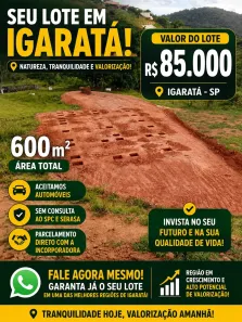 Lote/Terreno à venda, 600m² no Centro, Igaratá