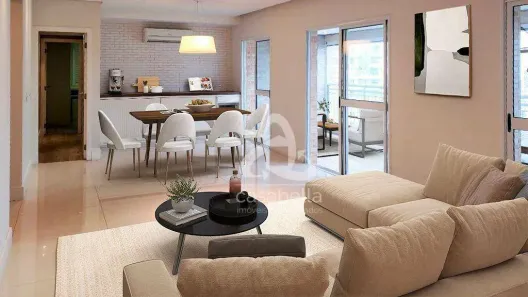 Apartamento com 3 Quartos para venda ou aluguel, 159m² no Gonzaga, Santos