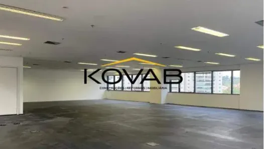Sala Comercial para alugar, 258m² no Cidade Monções, São Paulo
