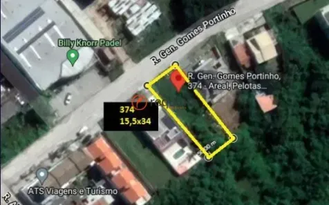 Lote/Terreno à venda, 374m² no Areal, Pelotas