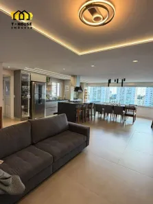 Apartamento com 3 Quartos para alugar, 137m² no Centro, São Bernardo do Campo