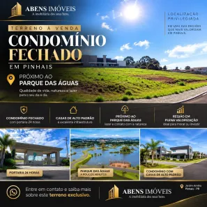 Lote/Terreno à venda, 1000m² no Jardim Amélia, Pinhais