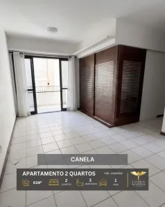 Apartamento com 2 Quartos à venda, 61m² no Canela, Salvador