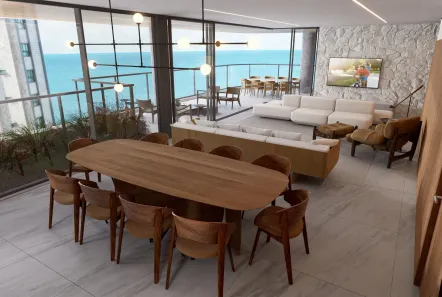Apartamento com 4 Quartos à venda, 242m² no Ponta Verde, Maceió